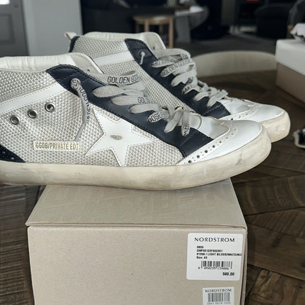 Golden Goose Mid Star Classic Sneaker High-Tops Size 40